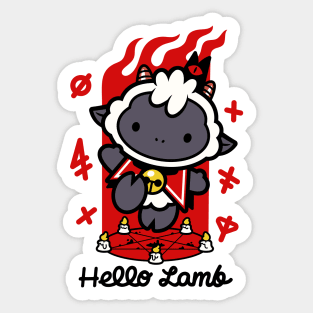 Little Lamb Sticker